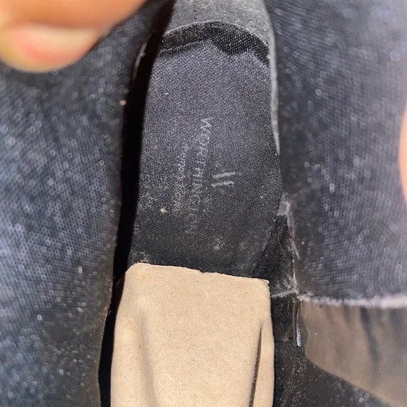 Worthington Gray and Black Ankle Booties Snakeskin Print - Picture 3 of 9